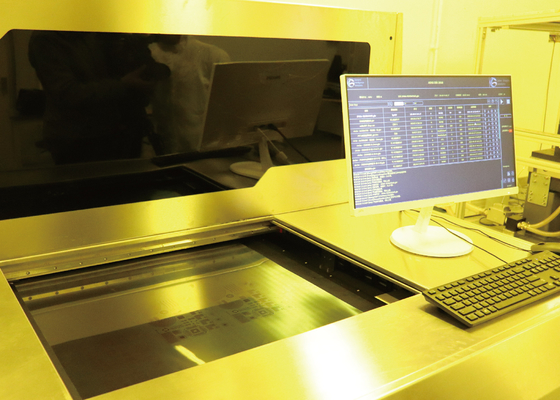 주문 260mmx810mm LDI 시스템 롤이 3상 PCB HDI FPC에게 380V를 말아줍니다 online manufacture